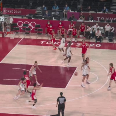USA kultaan naisten koripallossa