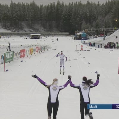 Vuokatti Ski Team Kainuu vei naisten Suomen cupin viestin 