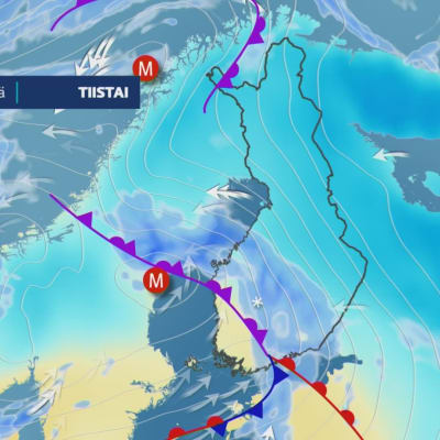 Lunta pyryttää myös loppiaisen jälkeen
