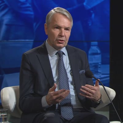 Ulkomininisteri Pekka Haavisto (vihr.) kommentoi A-studiossa Suomen Nato-jäsenyyttä.