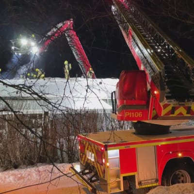 Paritalon tulipalo Tampereen Tasanteella