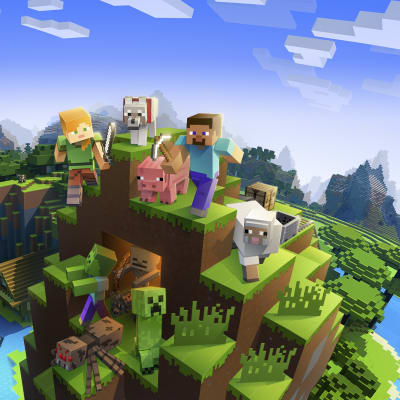 huvudbild för spelet minecraft