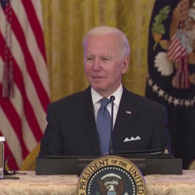 Yhdysvaltain presidentti Joe Biden haukkui uutiskanava Fox Newsin toimittajaa Valkoisessa talossa järjestetyssä mediatilaisuudessa