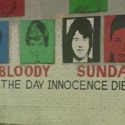 Pohjois-Irlannin verisestä sunnuntaista 50 vuotta