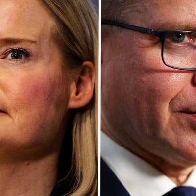 Riikka Purra och Petteri Orpo.