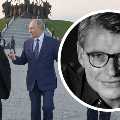 Vladimir Putin och den ryskortodoxa kyrkans patriark Kirill. 