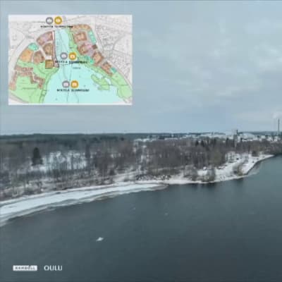 Oulun Hartaanselän asuntomessualue voi näyttää tältä vuonna 2025
