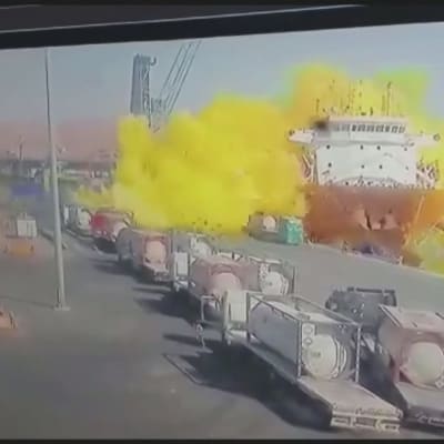 Ainakin 12 ihmistä kuoli ja 251 loukkaantui kloorikaasuvuodossa Jordaniassa
