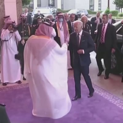 Biden tapasi Saudi-Arabian kiistellyn kruununprinssin