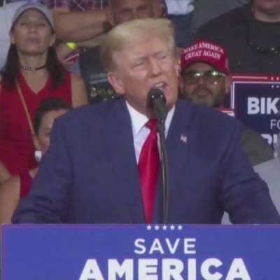 Trump puhui kannattajilleen Pennsylvaniassa