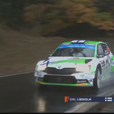 Emil Lindholm voittaa WRC2-luokan mestaruuden!