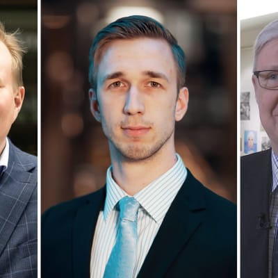 Bildcollage med Andreas Bergman,  Kim Lindström, Jerker Salokivi.