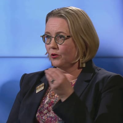 Helsingin yliopiston professori Kristiina Patja A-Talkin haastattelussa. 