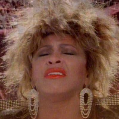 Tina Turner Private dancer -musiikkivideolla