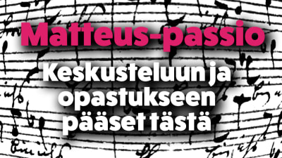 Linkkikuva Matteus-passio 2022 verkkokeskusteluun.