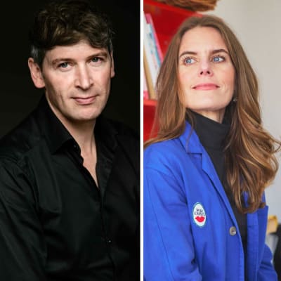 Collage med Jesper Wung-Sung och Jenny Lucander