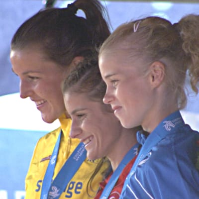 Alisa Vainio tog brons på 3000 m hinder i Eskilstuna