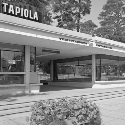 Tapiolan turistikeskus kuvattuna vuonna 1969.