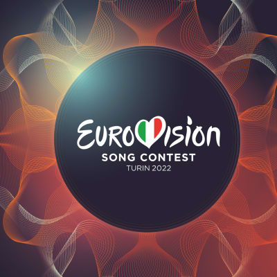 Kuvassa vuoden 2022 Euroviisu-logo.