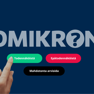 Todennäköistä – epätodennäköistä – mahdotonta arvioida -tekstit