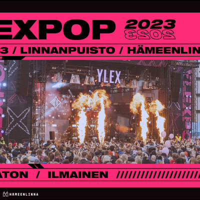 Kuva YleXPopin lavasta ja yleisöstä vuodelta 2022
