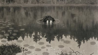 Theodor Kittelsen: Näcken, illustration till Troldskab (1887)