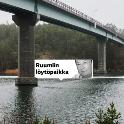Näkymä Kirveenrauman sillalta 3. marraskuuta.