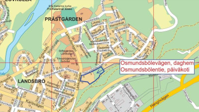 Det planeras ett nytt daghem i Karis vid korsningen Lärkkullavägen-Osmundsbölevägen. Projektet föreslås tas med i planläggningsprogrammet 2015-2019.