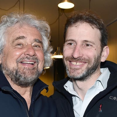Peppe Grillo ja Davide Casaleggio.