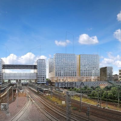 Tripla, med andra ord det nya Böle centrum.