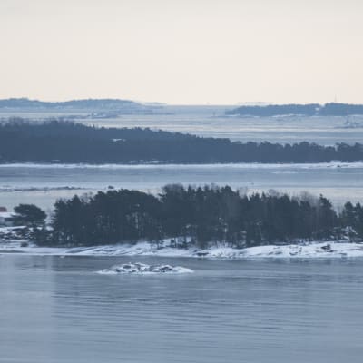 Stora talludden sett från Hangö vattentorn