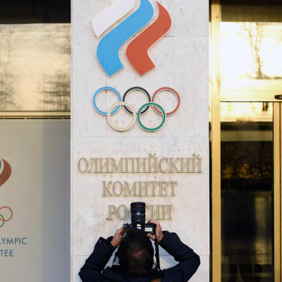 Venäjän olympiakomitean päämaja Moskovassa.