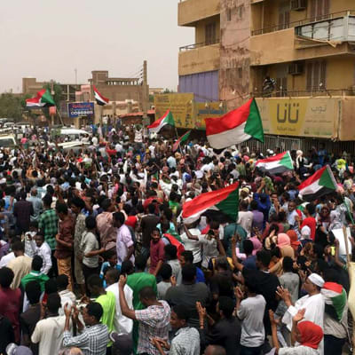 Demonstration i Khartoum