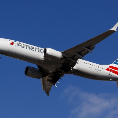 American Airlinesin lentokone.