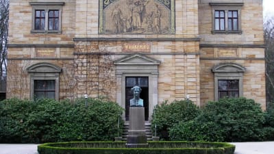Richard Wagners hemmuseum Haus Wahnfried i Bayreuth.