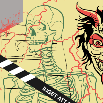 Satir podcast "Inget att skratta åt" artikel 2 illustration