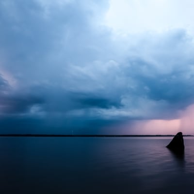 Sunnuntain 29.7.18 salamointia Vaasassa.