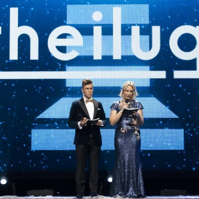 Idrottsgalan pågår i Helsingfors.