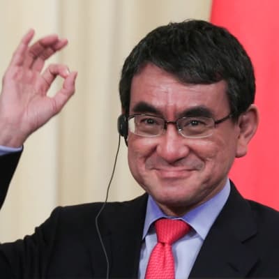 Japans utrikesminister Taro Kono.