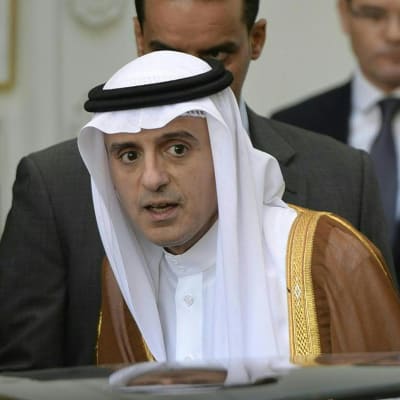 Saudiske utrikesministern Adel al-Jubeir  i Wien i oktober 2015.