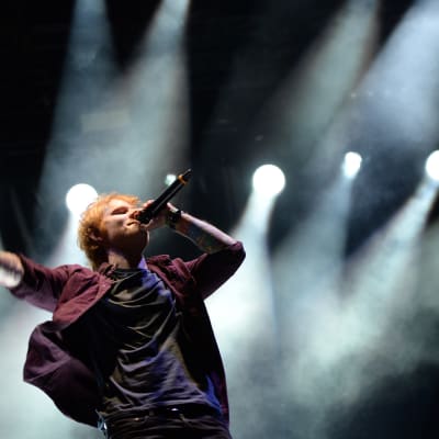Ed Sheeran esiintymässä Southside -festivaalilla Saksassa kesäkuussa 2014.
