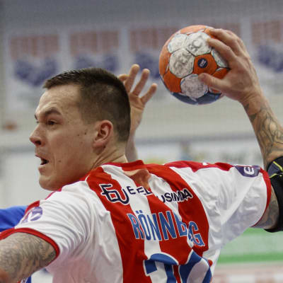 Nico Rönnberg i cupfinalen mot Dicken.