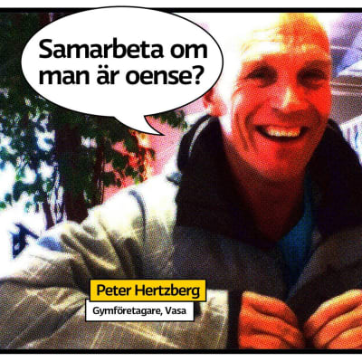 Gymföretagare Peter Hertzberg i Vasa.
