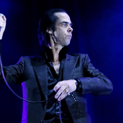 Nick Cave Primavera Sound -festivaaleilla Barcelonassa 2013.
