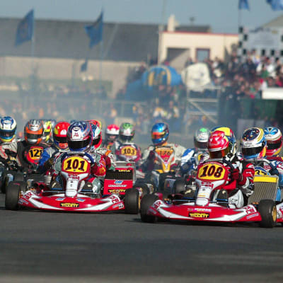 Kartingtävling.
