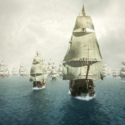 Espanjan suuri armada purjehtii
