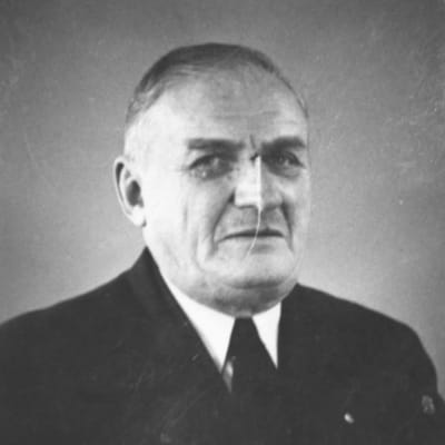 Linneas morfar Edvard Gärkman. 