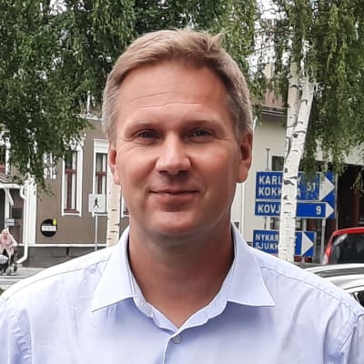 Stadsdirektör Mats Brandt i Nykarleby.