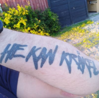 Tatuering He kan Kråkel