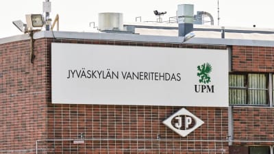 Bild på UPM Plywoods fabrik i Jyväskylä.